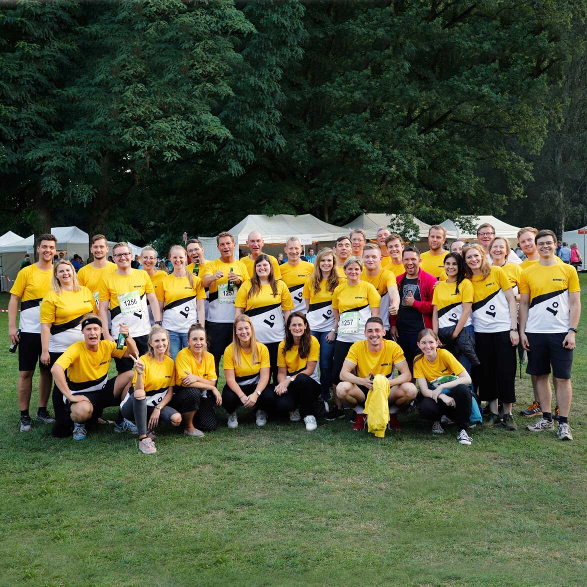 REYHER Mitarbeiter beim MOPO Team-Staffellauf 2019